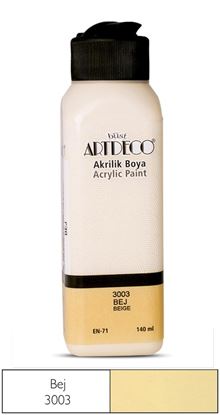 Resim LİSANS ARTDECO AKRİLİK BOYA 140 ML BEJ