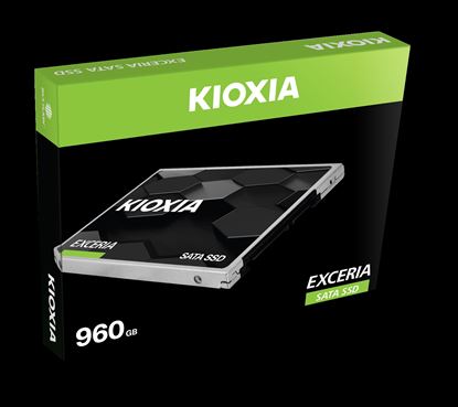 Resim Toshiba Kioxia Exceria LTC10Z960GG8 960GB 555/540MB/s 2.5" SATA3 SSD Harddisk