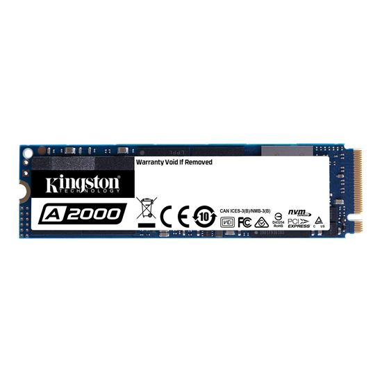 Kingston A2000 500GB 2200MB/2000MB/s M.2 PCIe NVMe SSD Disk - SA2000M8/500G. ürün görseli