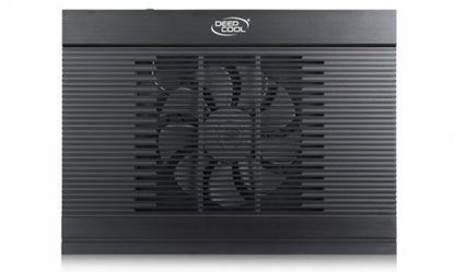 Resim Deep Cool N9 Black 180X15mm Fan 4 USB Port Alüminyum Notebook Stand ve Soğutucu